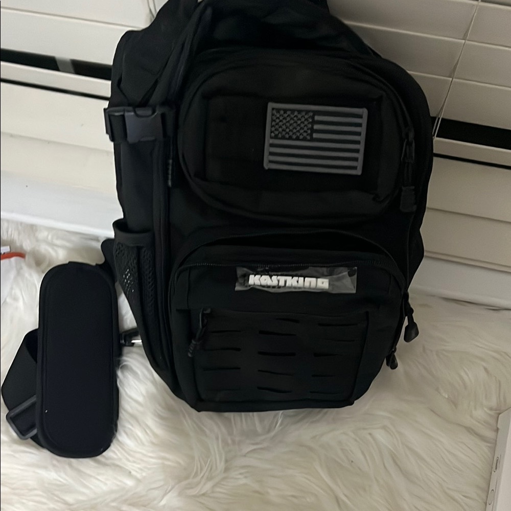 Black Tactical Backpack
